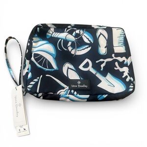 Vera Bradley Lighten Up Wipes Pouch Shore Enough Pattern New with Tags